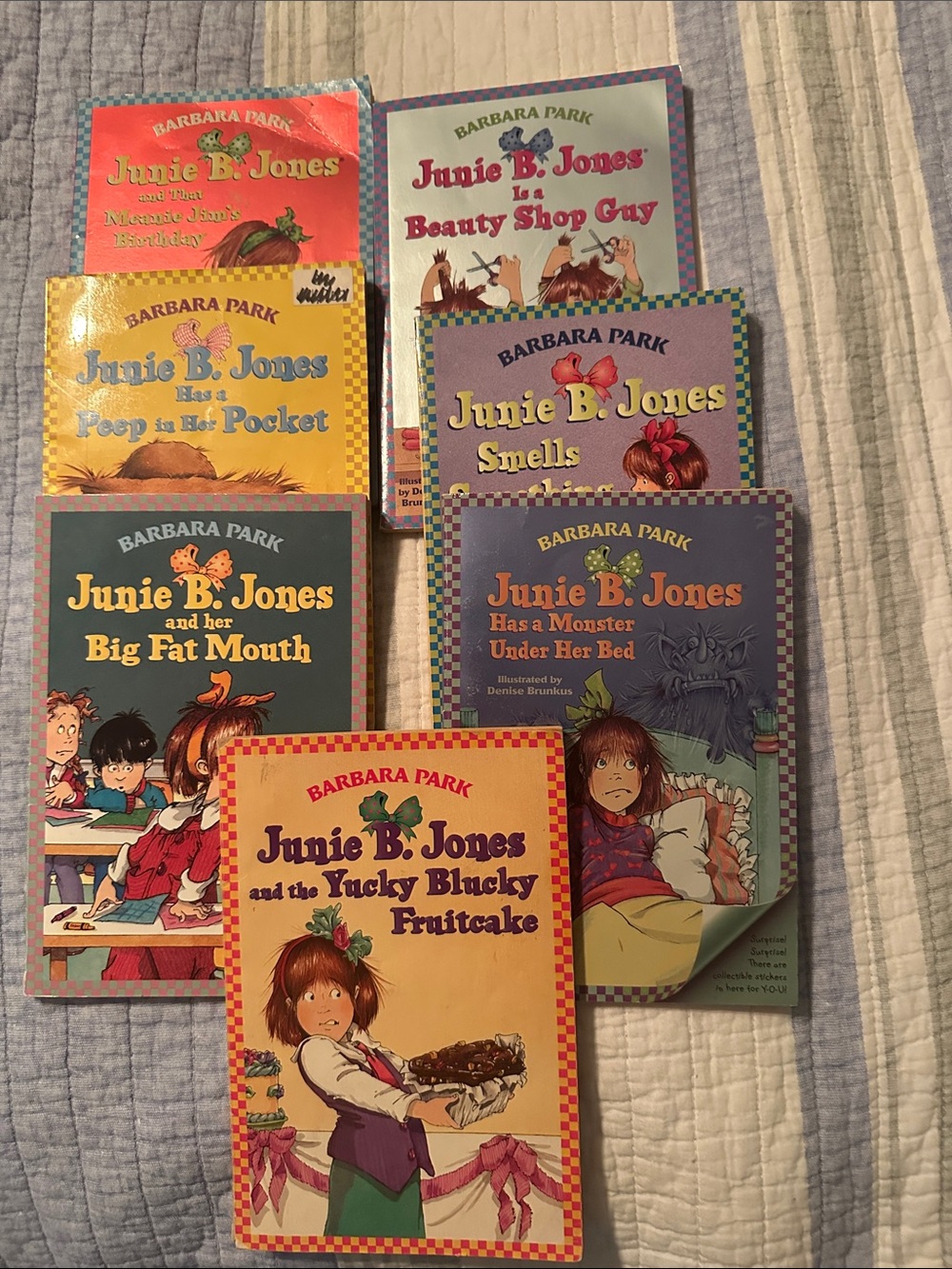 Junie B. Bundle of 7 books